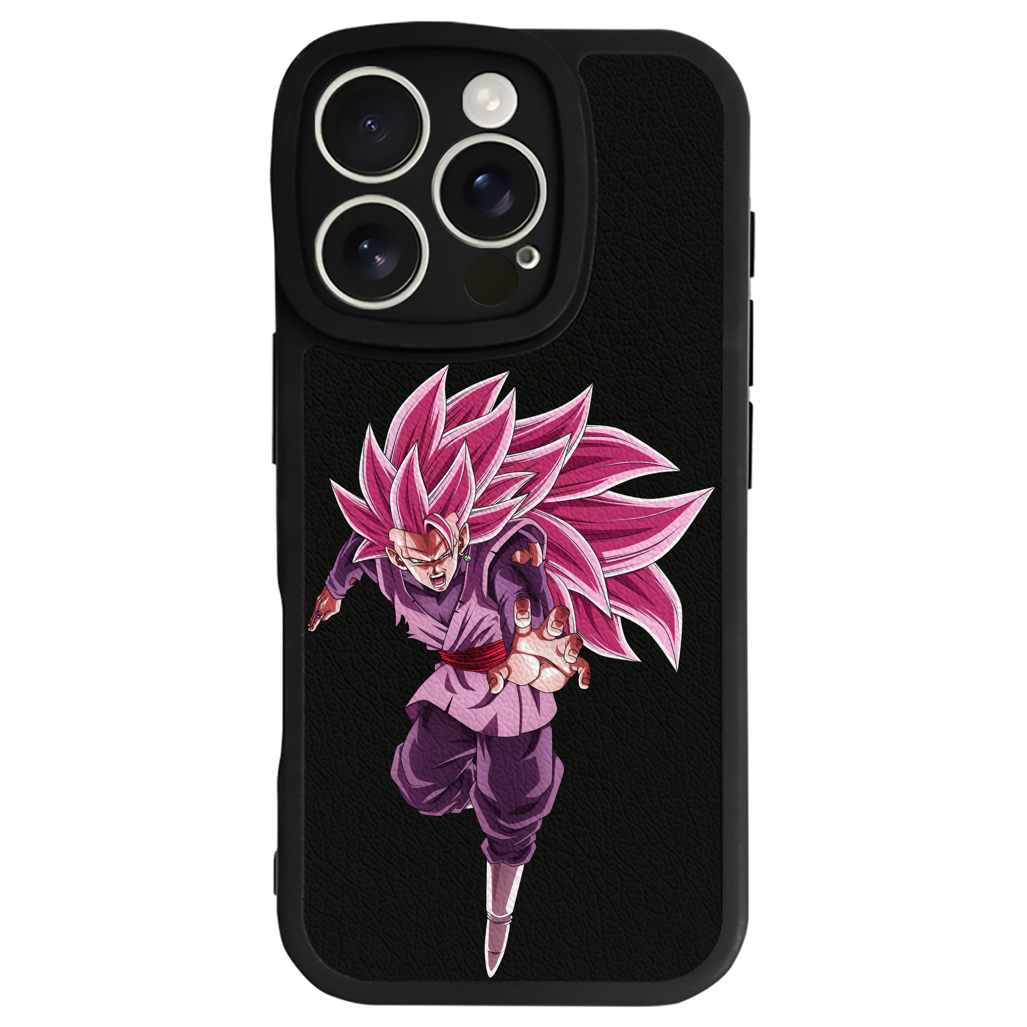 （画像用） ドラゴンボール ベジット DRAGON BALL Vegetto 【iPhone 16シリーズ対応】シリコンスマホケース（レザー調） 材質：シリコン
